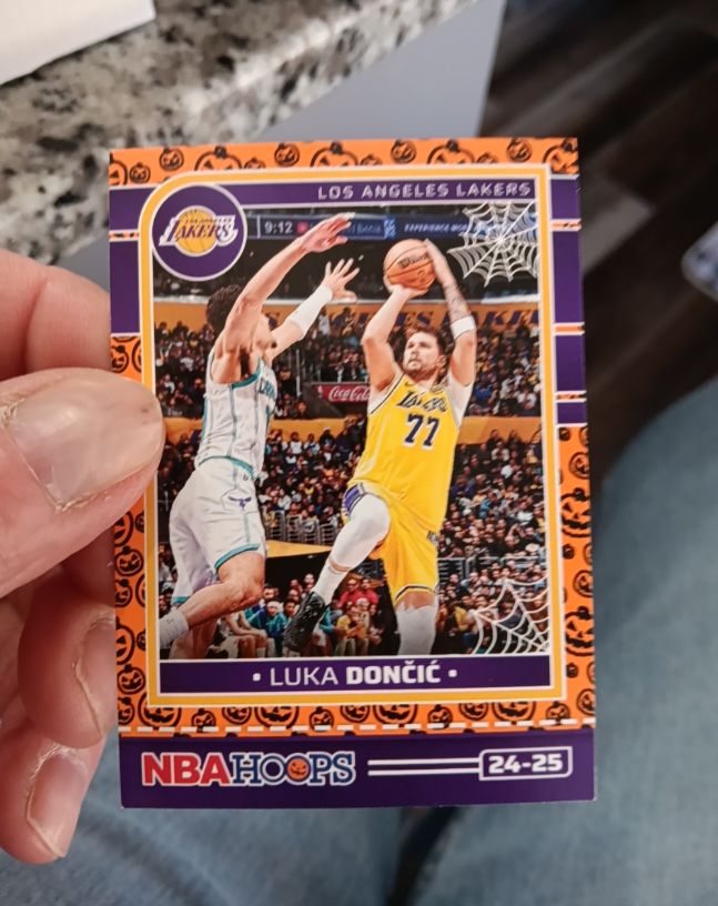 2024-25 Panini Haunted Hoops #134 Luka Dončić — front
