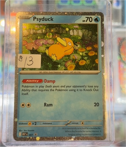 2025 Black Star Promo #007 Psyduck — front