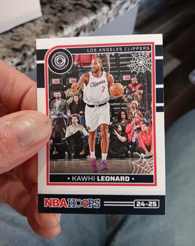 2024-25 Panini NBA Hoops #24-25 Kawhi Leonard — front