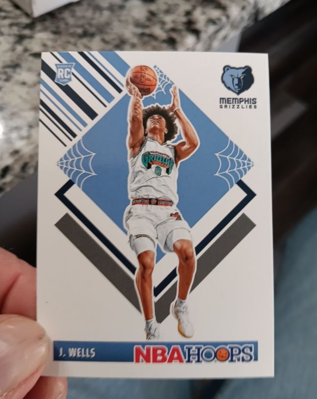 2024-25 Panini NBA Hoops Tribute #298 J. Wells — front