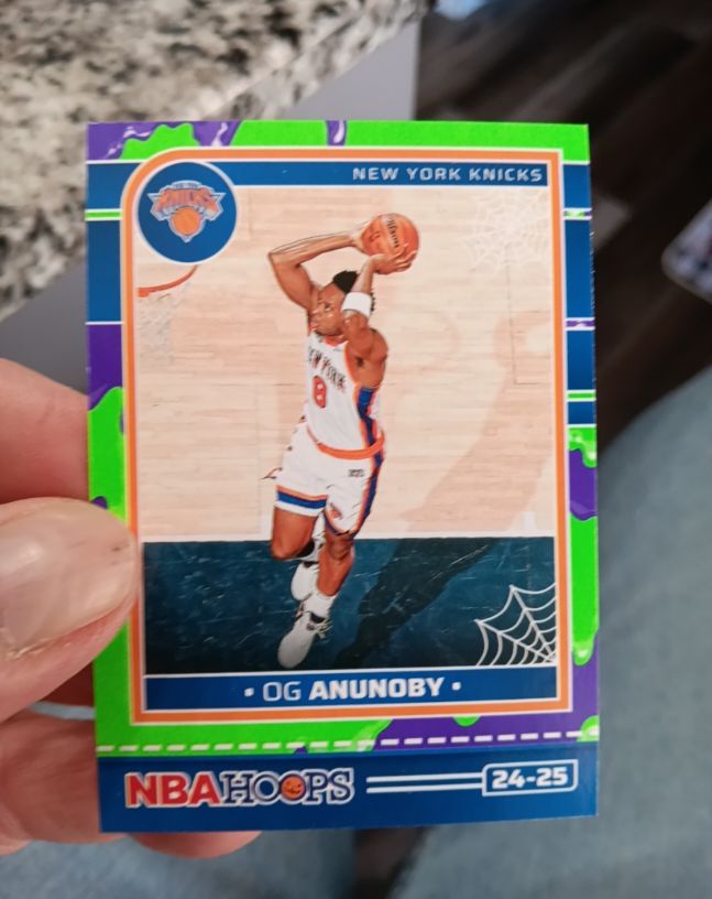 2024-25 Panini Haunted Hoops #54 OG Anunoby — front