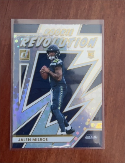 2025 Panini Donruss Rookie Revolution #17 Jalen Milroe — front