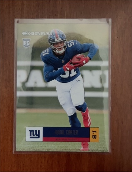 2025 Panini Donruss #R05-ABC Abdul Carter Retro 2005 Rookie — front