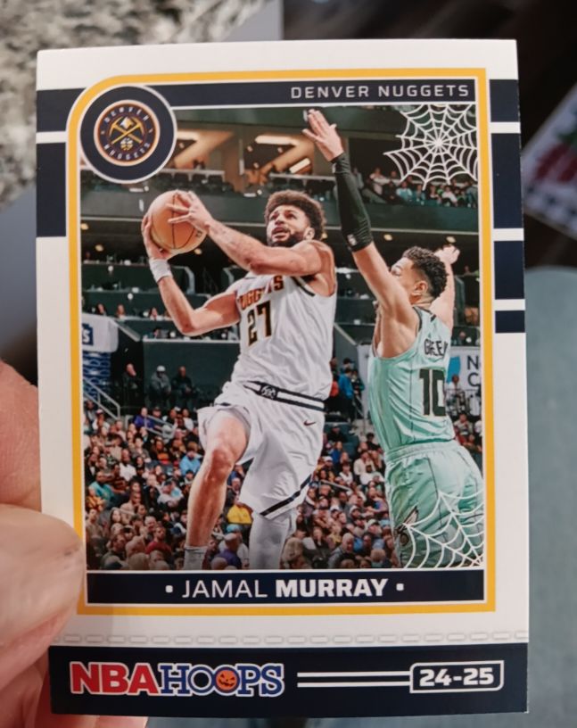 2024-25 Panini Hoops Haunted Hoops #200 Jamal Murray — front