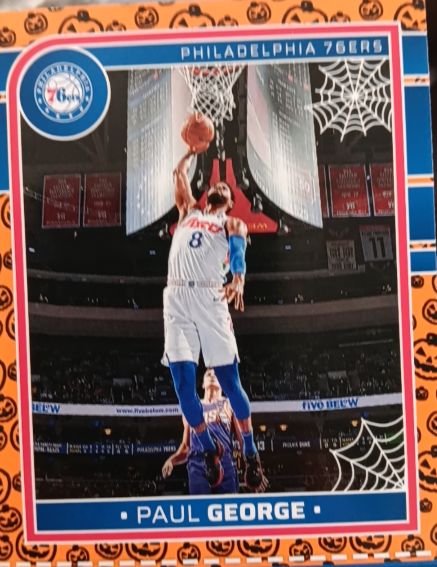 2024-25 Panini Haunted Hoops #40 Paul George — front