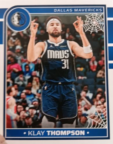 2024-25 Panini Hoops Haunted Hoops #85 Klay Thompson — front
