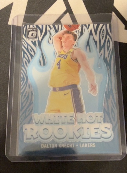 2024-25 Panini Donruss Optic #9 Dalton Knecht White Hot Rookies — front