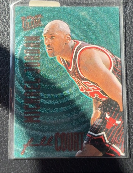 1996-97 Fleer Ultra #1 Michael Jordan Full Court Trap — front