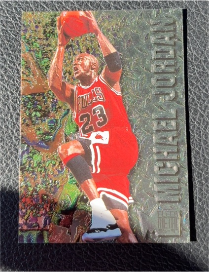 1996-97 Fleer Metal #11 Michael Jordan — front