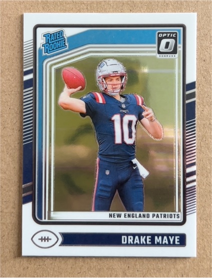 2024 Panini Donruss Optic #229 Drake Maye — front