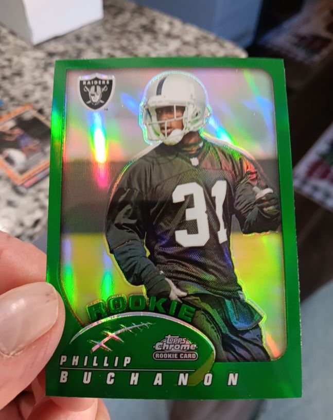 2002 Topps Chrome #227 Phillip Buchanon — front