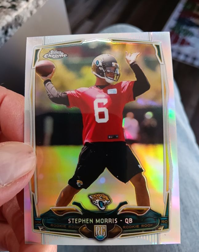 2014 Topps Chrome #167 Stephen Morris — front