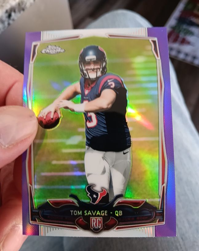 2014 Topps Chrome #139 Tom Savage — front
