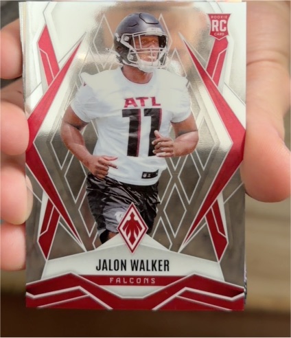 2025 Panini Phoenix #193 Jalon Walker Rookie Atlanta Falcons — front