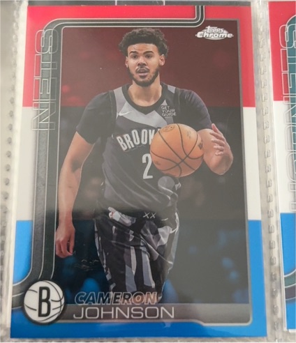 2025-26 Topps Chrome #84 Cameron Johnson — front