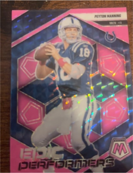 2023 Panini Mosaic Epic Performers #EP-18 Peyton Manning — front