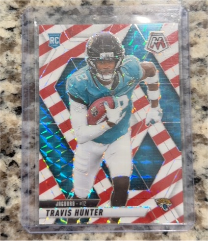 2025 Panini Mosaic #301 Travis Hunter — front