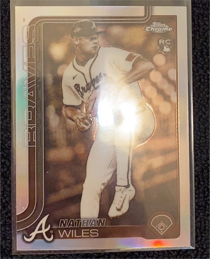 2025 Topps Chrome #193 Nathan Wiles — front