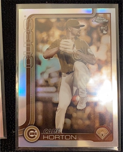 2025 Topps Chrome Update #US214 Cade Horton — front
