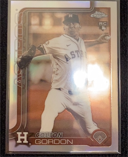 2025 Topps Chrome Update #USC23 Colton Gordon — front