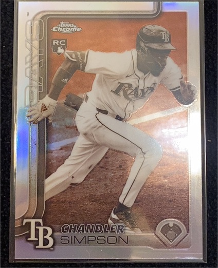 2025 Topps Chrome Update #US277 Chandler Simpson — front