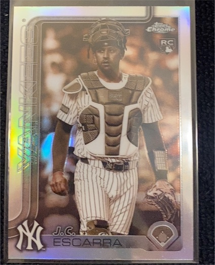 2025 Topps Chrome Update #USC197 J.C. Escarra — front