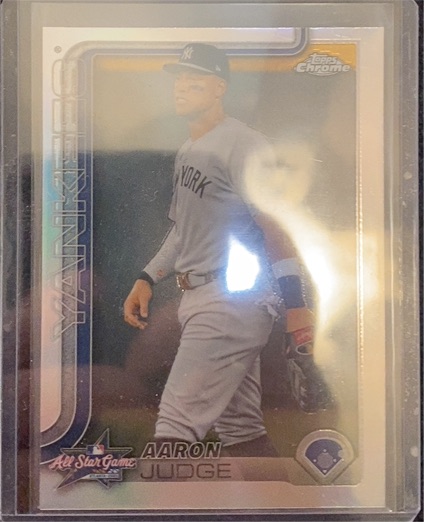 2025 Topps Chrome Update #ASG-2 Aaron Judge — front
