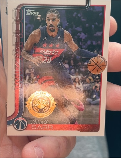 2025-26 Topps #96 Alex Sarr — front