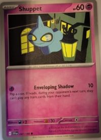 2022 Pokémon SV01: Scarlet & Violet Base Set #087 Shuppet — front