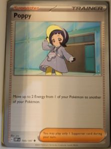 2023 Pokémon SV03: Obsidian Flames #193 Poppy — front