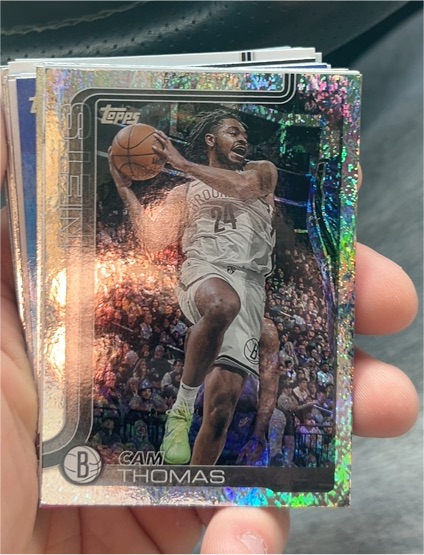 2025-26 Topps #11 Cam Thomas — front