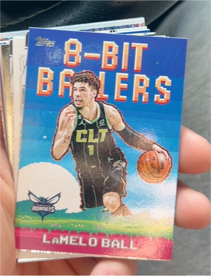 2025-26 Topps #8B-17 LaMelo Ball 8-Bit Ballers — front