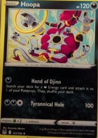 2022 Pokémon SWSH11: Lost Origin #122 Hoopa — front