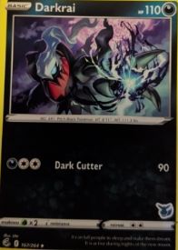 2021 Pokémon SWSH08: Fusion Strike #167 Darkrai — front