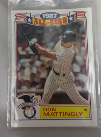 1988 Topps #2 Don Mattingly — front