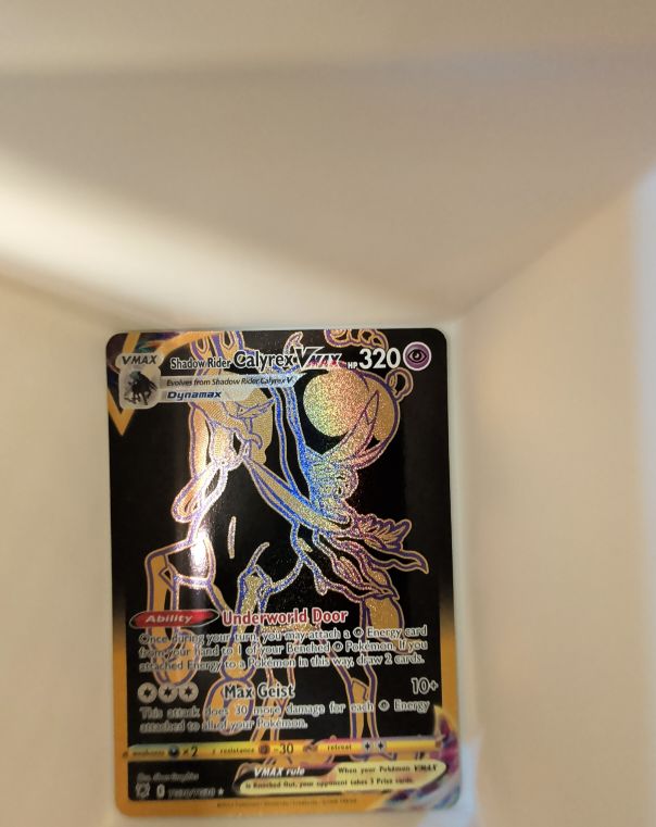 2022 Pokémon TCG Astral Radiance #TG30 Shadow Rider Calyrex VMAX — front