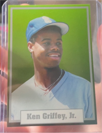 1990 Sports Stars Super Star Elite Samples #NNO Ken Griffey, Jr. — front