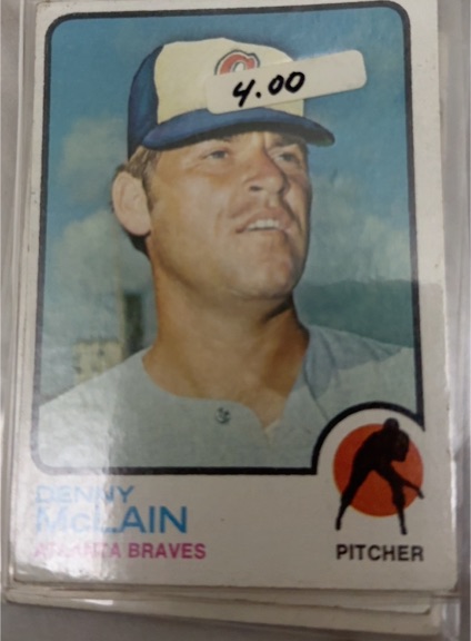 1973 Topps #630 Denny McLain — front