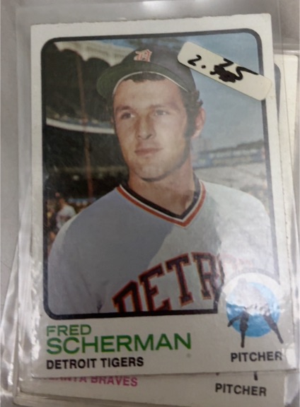 1973 Topps #660 Fred Scherman — front
