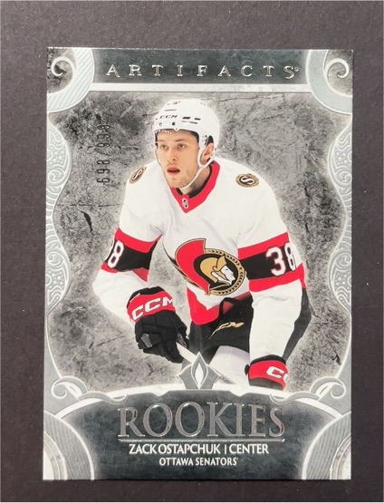 2024-25 Upper Deck Artifacts #185 Zack Ostapchuk Rookie — front