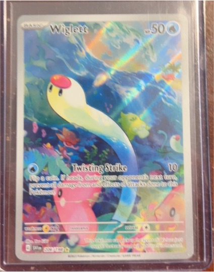 2023 Pokémon Scarlet & Violet #206 Wiglett — front