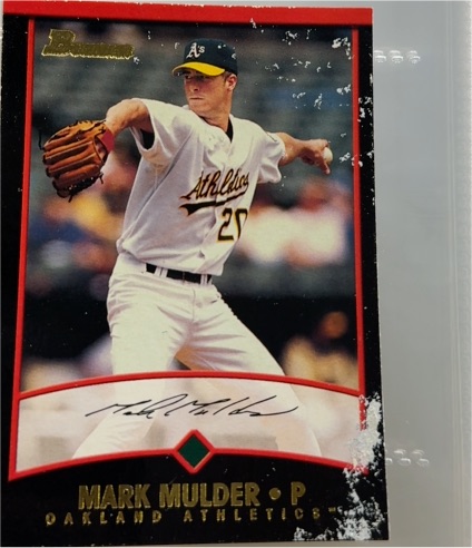 2001 Bowman #11 Mark Mulder — front