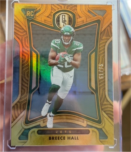 2022 Panini Gold Standard #107 Breece Hall — front