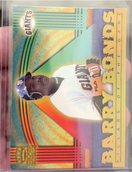 1999 Crown Royale Pillars of the Game #21 Barry Bonds — front