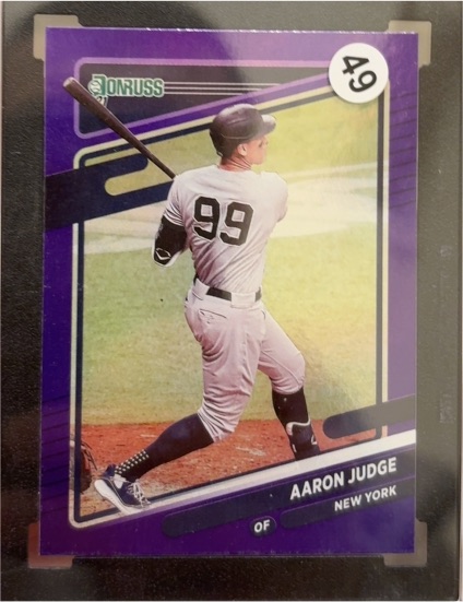 2021 Donruss #182 Aaron Judge — front