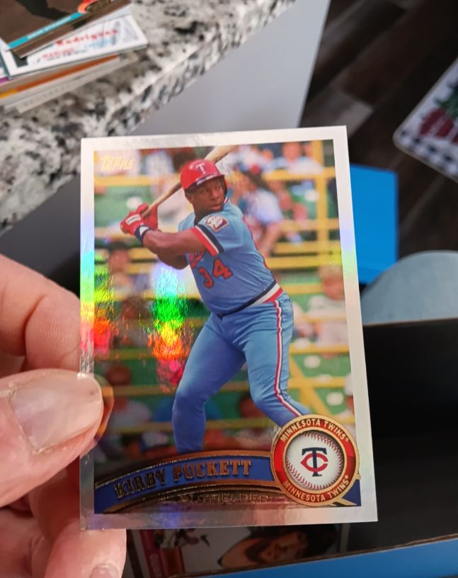 2021 Topps Archives #271 Kirby Puckett — front