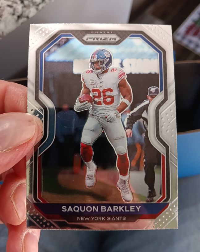 2020 Panini Prizm #160 Saquon Barkley — front