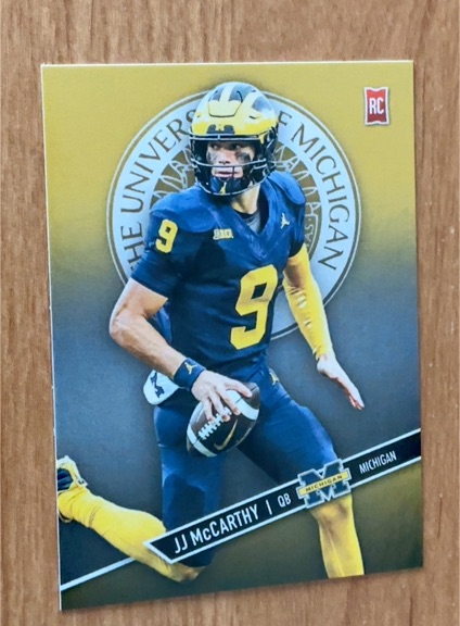 2023 Panini JJ McCarthy RC Michigan Wolverines — front