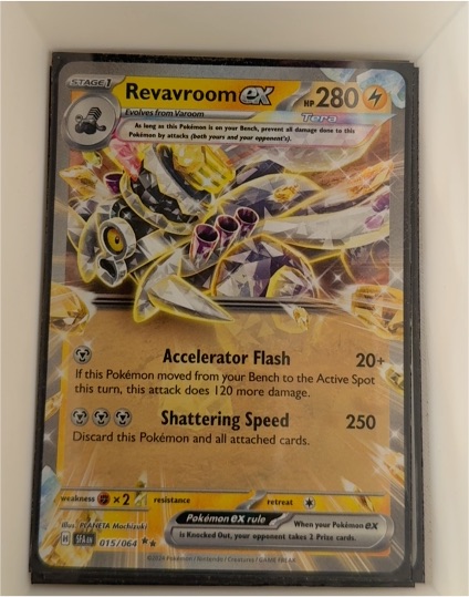 2024 Pokémon TCG Shrouded Fable #015 Revavroom ex — front