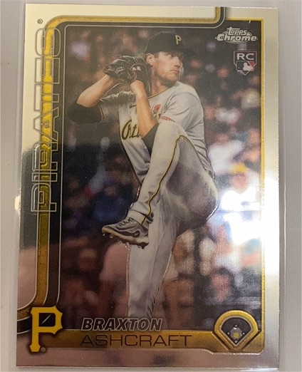 2025 Topps Chrome Update #USC142 Braxton Ashcraft — front